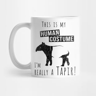 This Is My Human Costume I Am Really A Tapir Mug